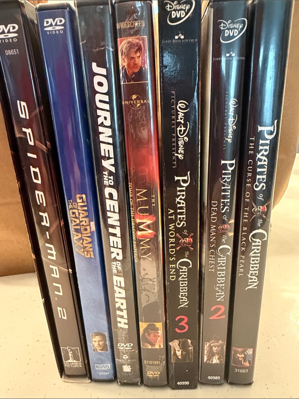 Bundle of 7 Action Movies
